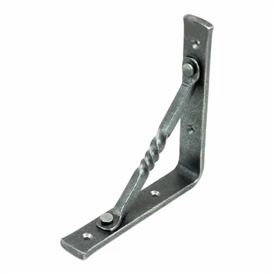 Wooden Shelves Metal Brackets
